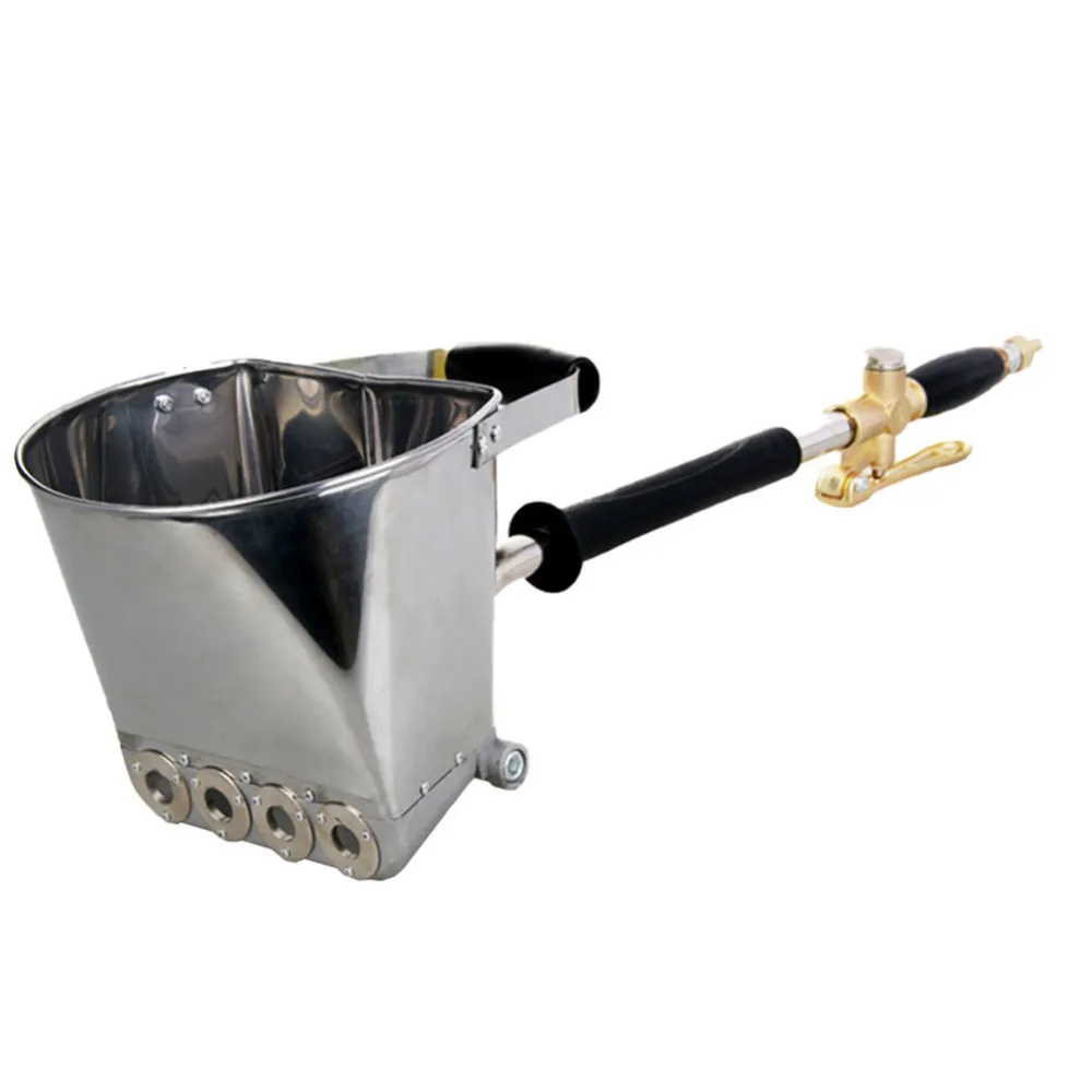 Pneumatic Cement Mortar Gun High Light Pressure Air Cement Spray Gun Hopper Automatic Sprayer