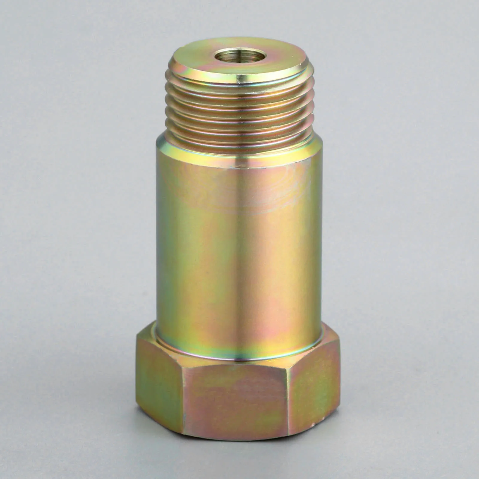 

Universal 2Pcs M18x1.5 O2 Iron Plating Zinc Sensor Spacer Adapter Isolator Extender Bung Adapter Car Part
