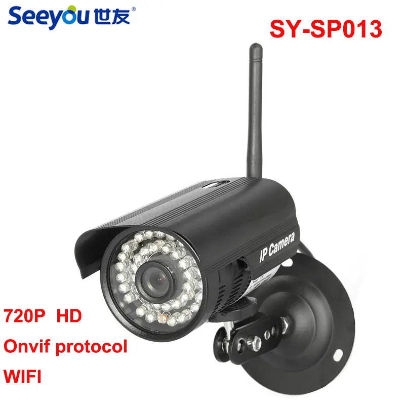 

Home Security IP Camera 720P Wireless Smart Surveillance WIFI Camera Audio Record Surveillance Baby Monitor HD SP013