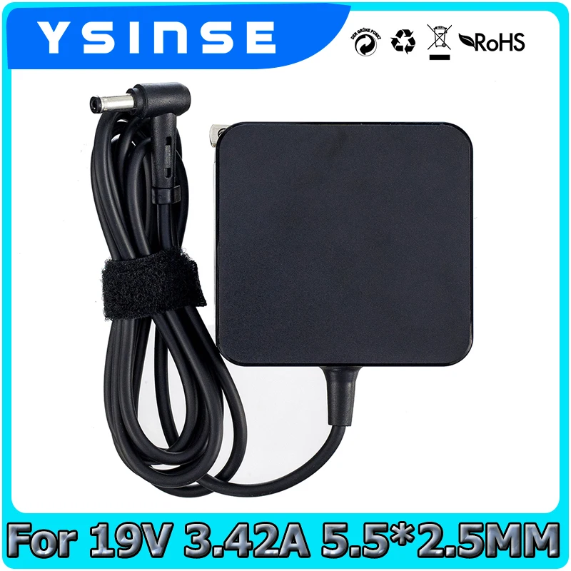 

EU US plug For Asus X455L X550V X550L A450C X450V Y481C Y581L W519L ADP-65AW Laptop Charger AC Power Supply 19V 3.42A Adapter