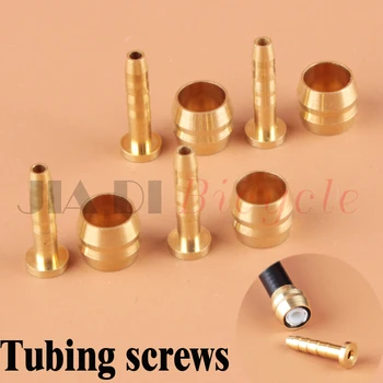 

MUQZI Bicycle Disc Brake Hose Needle Mountain Road Bike Disc Brakes Olive Oil Needle Head Full Of Copper Pipe Fittings Packing