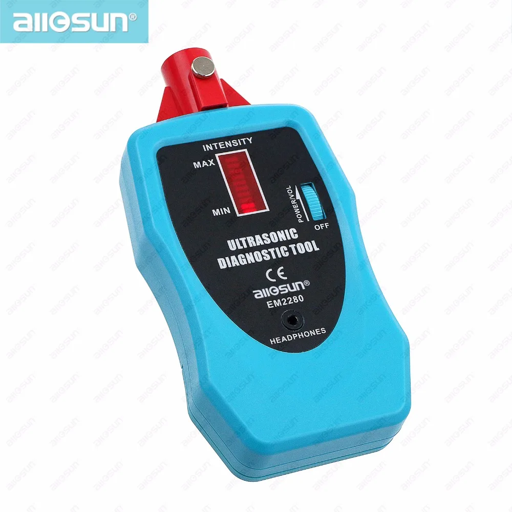 US $143.55 ALL SUN EM2280 Ultrasonic Diagnostic Tool Multifunction Leak Detector Gas Liquid Leak Detector Machine Fault Diagnostic Tool