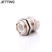 Струйный 1 шт. из нержавеющей стали PG11 Водонепроницаемый Разъем кабельный ввод для 5-10 мм кабелей