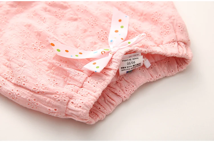 2018 Casual Child Kids Fashion Cotton Lace Embroidery Flower Bow Decoration Ruffle Sports Beach Girls Summer Shorts 2-10 Years (8)