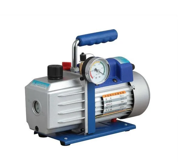 Single Stage 3CFM Rotary Vacuum Pump AC110V with Precision Guage