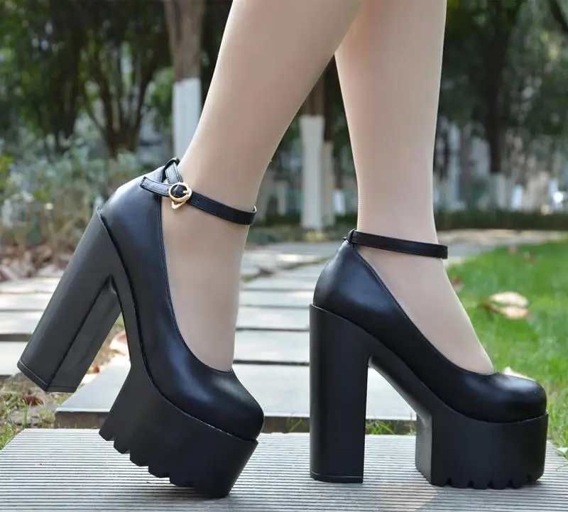 Обувь для ночного клуба в европейском и американском стиле; женская обувь на очень высоком каблуке 14 см и водонепроницаемой платформе; пикантная обувь на высоком каблуке
