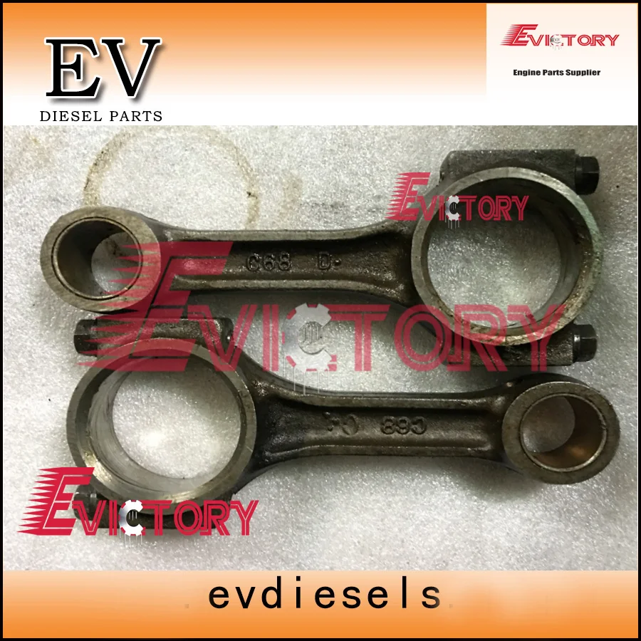 

Used genuine type 3D68 3TNE68 3TNV68 connecting rod For Yanmar Mini Excavator 2pcs