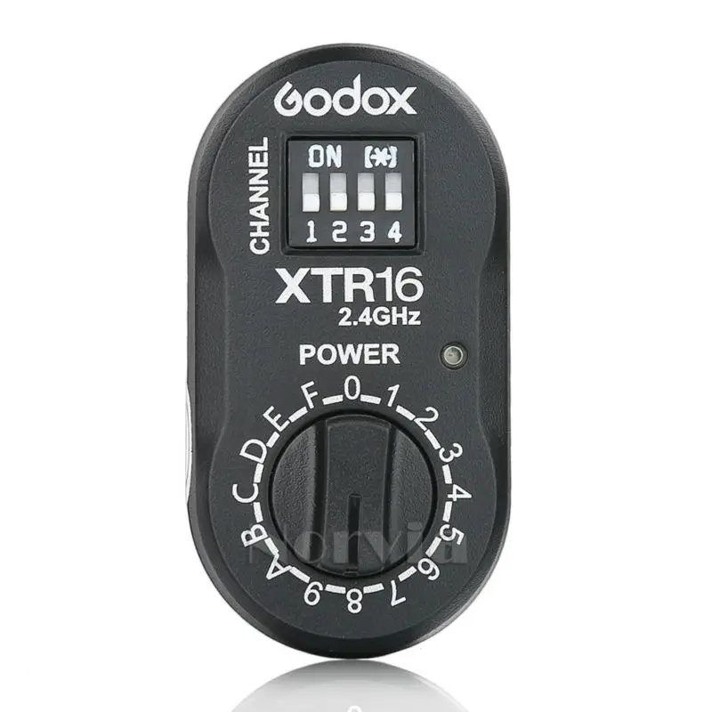 Godox XT-16 XT16 2,4G беспроводной стробоскоп вспышка триггер для XTR-16 передатчик триггер Wistro AD360 DE300 QT600 DP400 QS600 GS200 GT