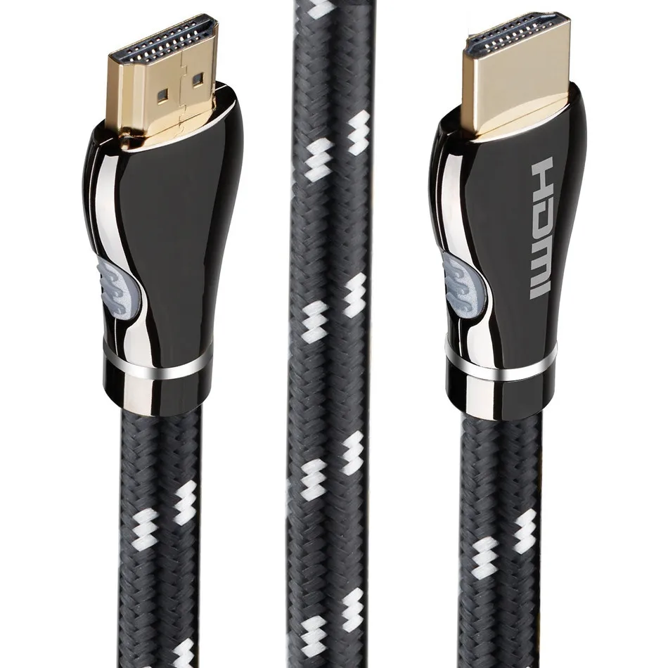 HDMI 2 0 4K кабель черный HD видео кабели позолоченный 3D 1 м 5 3 8 10 М для HDTV