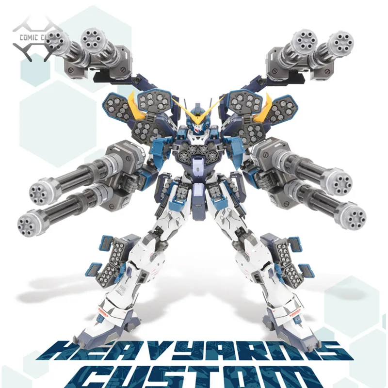 

COMIC CLUB INSTOCK Super Nova XXXG-01S2 W Gundam Heavy arms Custom model kit MG 1/100 action figure assembly toy