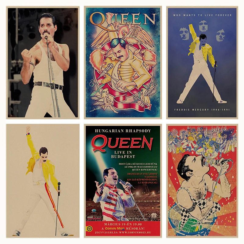 Королева ретро плакат, крафт-бумага, бумага для бара, кафе, домашний Декор, живопись, наклейка на стену