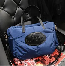 2016 de Invierno de Algodón Mujeres de La Manera Diseñadores Bolsos de Marca Bolso de Hombro Caliente Bolsas Mensajero de Las Mujeres de la Alta Calidad