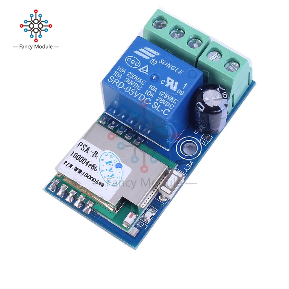 Низкая Мощность DC 12V реле Wi Fi модуль коммутационный беспроводного пробежки