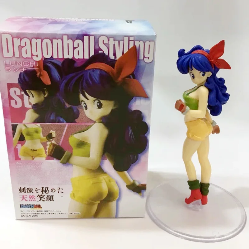 Dragon Ball Z Styling Lunch Blue Hair Launch PVC Figure Anime Collectible Figurine Model Toy With Original Box 12cm | Игрушки и хобби