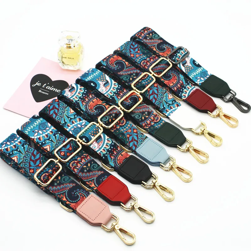 Inclined strap adjustable elongated shoulder strap for bag