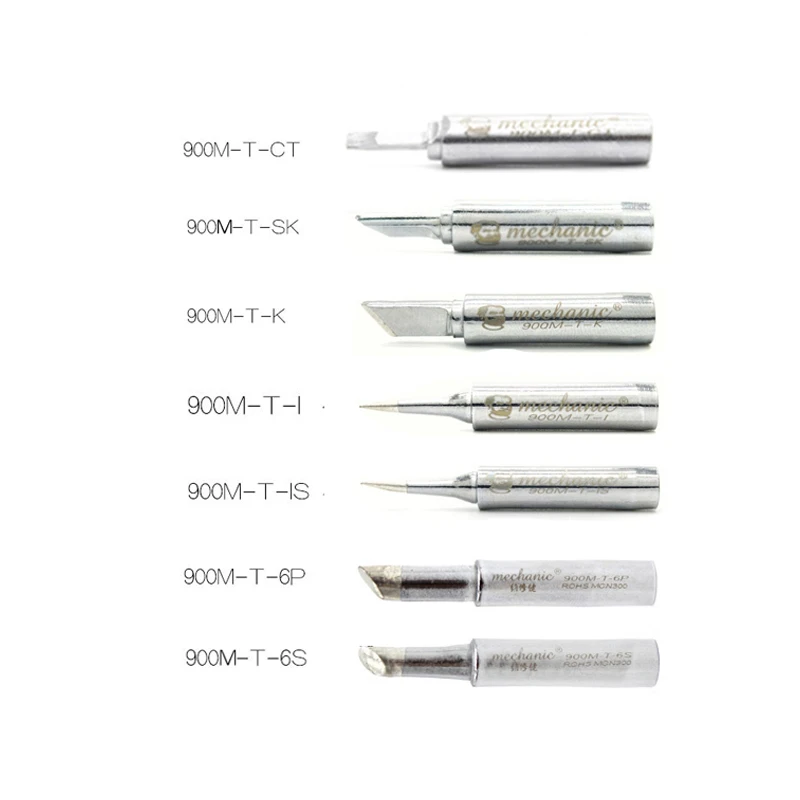 Механический бессвинцовый наконечник паяльника 900M-T Soldeerpunt припой сварочные наконечники для 936 BGA паяльная станция Инструменты для ремонта