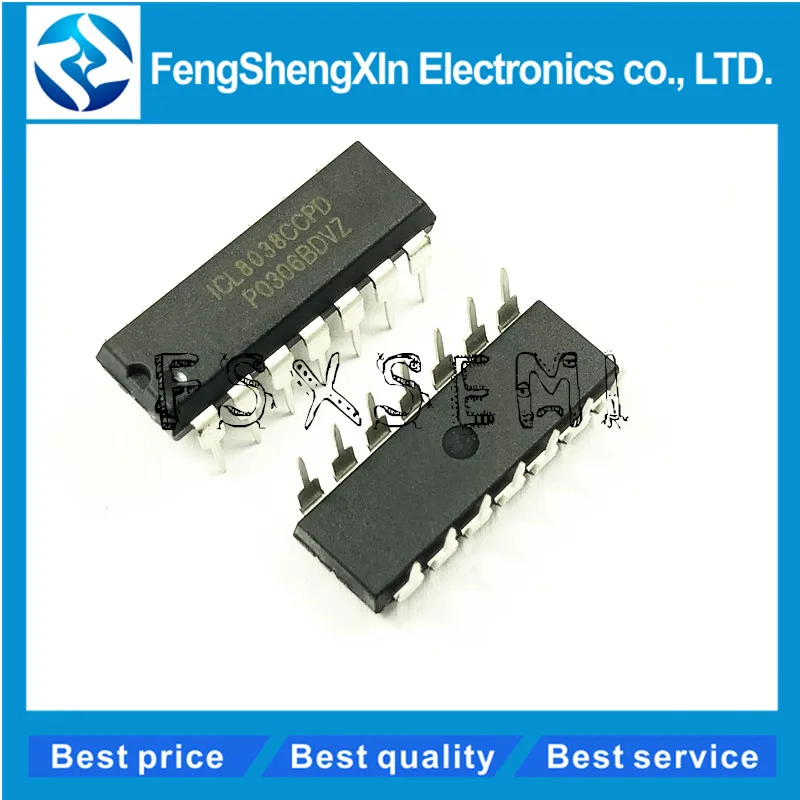5pcs/lot ICL8038CCPD ICL8038 Voltage Controlled Oscillator IC DIP 14in
