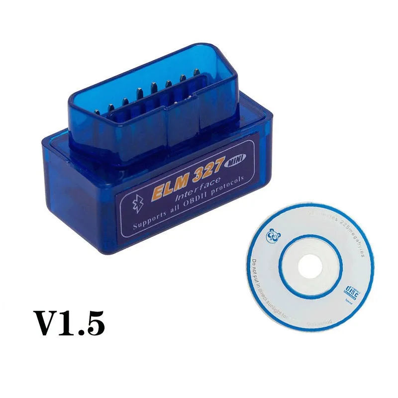 

Super ELM 327 V 1.5 ELM327 Bluetooth OBD2 v1.5 Android Car Scanner Automotive OBD 2 Auto Diagnostic Tool OBDII Scaner Automotriz