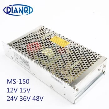 

DIANQI 48V Mini Size Switching Power Supply adjustable 12V Output 150W ac to dc regulator for LED strip ms-150 15V 36V 24V