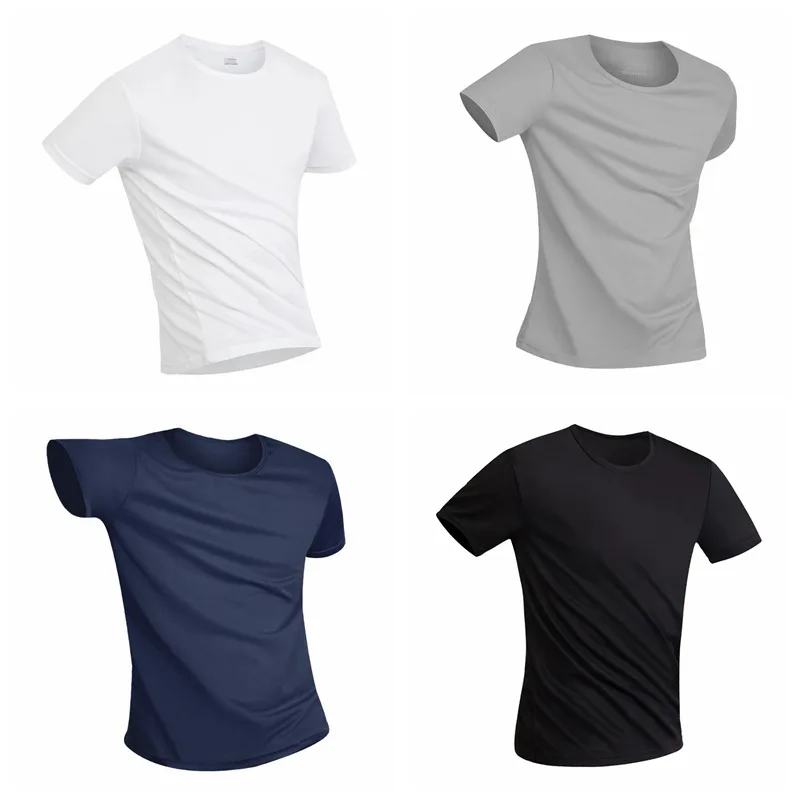 NewAnti-Dirty Водонепроницаемая Мужская футболка гидрофобная дышащая рубашка с защитой от загрязнений быстросохнущая футболка с коротким рукавом Pro