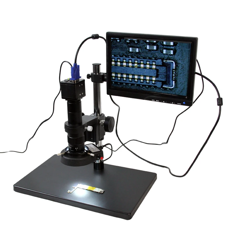 HD 10 ~ 180x Lente d'ingrandimento display elettronico microscopio - Set di attrezzi - Fotografia 3