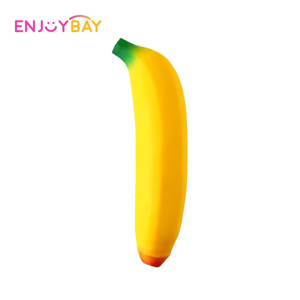 Enjoybay Симпатичные банан мягкие игрушки замедлить рост выжать стресса стрейч хлеб антистресс рельеф игрушки забавные игрушки для детей и