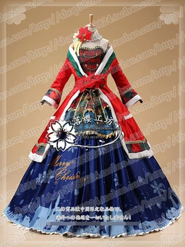 

Love Live! Tojo Nozomi Christmas Snow Awaken December Uniforms Cosplay Costume Free Shipping