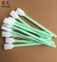 FREE SHIPPING - 200 pcs Roland Printer Cleaning Sticks with foam head compatible with eco-solvent and Water ink