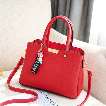 

Women's Bag 2018 New Trendy Bag and Girl Set Sweet Lady Bag with One Shoulder Handbag Slanting