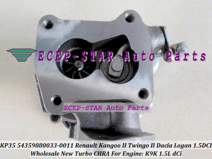 Турбокомпрессор KP35 54359880011 54359880033 8200507852 Tubrine для Renault Kangoo II Twingo Dacia Logan 04 K9K 1 5 л