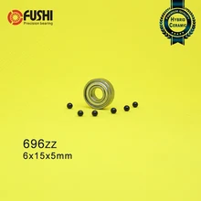 696 Hybride Keramische Lagers 6*15*5mm ABEC-1 (1 PC) industrie Motor Spindel 696HC Hybriden Si3N4 Kogellagers 3NC 696ZZ