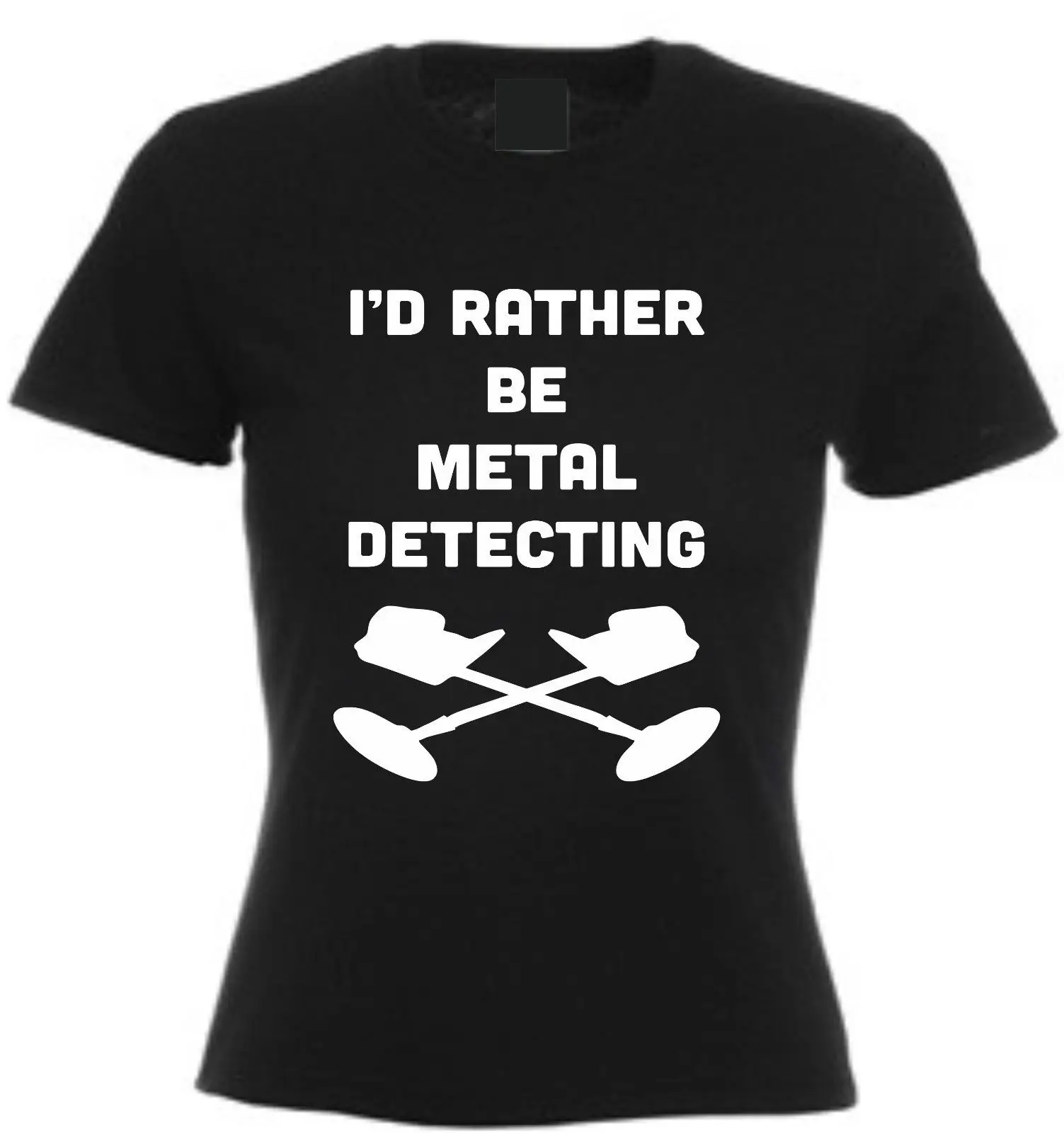Women Tops Iɽ RATHER BE METAL DETECTING Women's T-Shirt Present Gift | Женская одежда