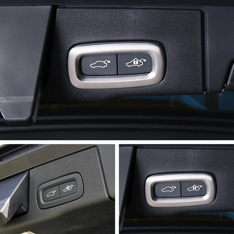 Подходит для Volvo XC60 2018 2019 автомобильный аксессуар стайлинга интерьера задняя