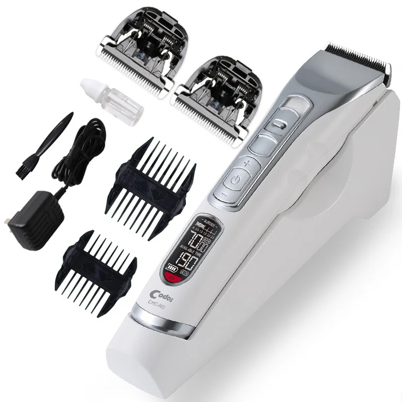 

Codos 969 Professional Electric Hair Clipper for adult baby LCD Display Rechargeable Hair Trimmers Cutting Machine Beards shaver