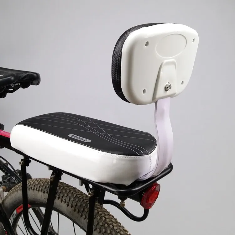 Дизайн Удобная ручка бар с ног педали подушка ребенок e велосипед седло заднего сиденья