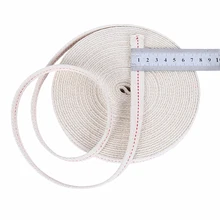 Ширина 1.5cm10m плетеный хлопковый фитиль старого ядра Вика хлопок Фитили керосин Лампы для мотоциклов лампа старые лампы масло инструмент керосин лампа Фитили