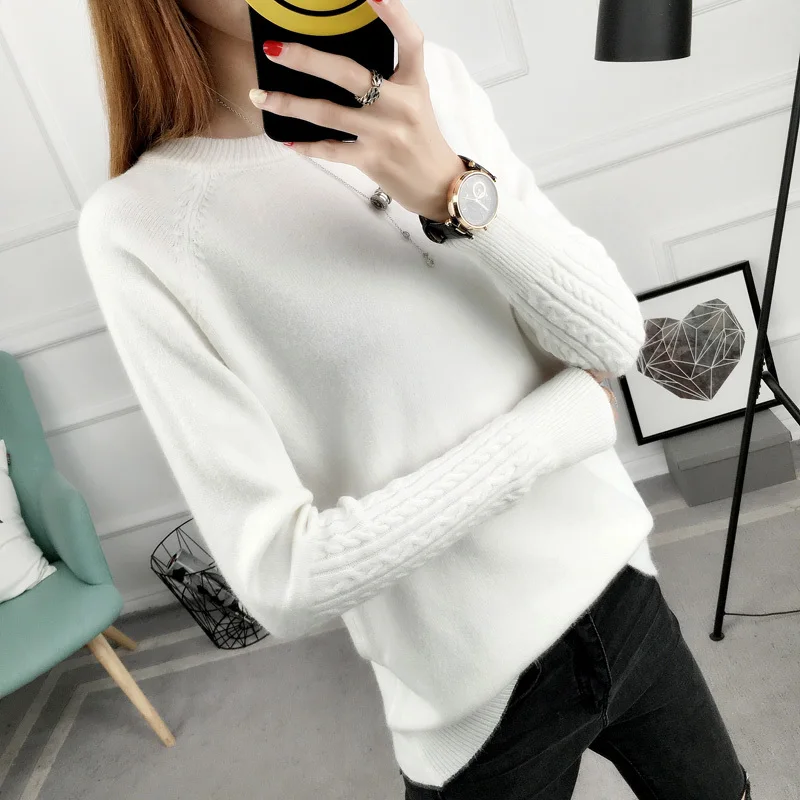 PEONFLY 2018 Autumn Winter Women Sweaters And Pullovers FemaleKnitted Tops Sweater Women Tricot Jumper Pull Femme PEONFLY 2018 Autumn Winter Women Sweaters And Pullovers FemaleKnitted Tops Sweater Women Tricot Jumper Pull Femme