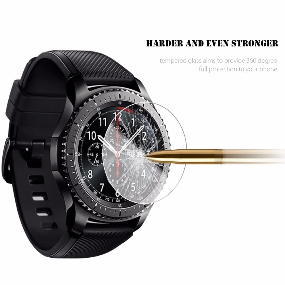 3 шт gear S3 Frontier стекло для samsung Galaxy watch 46 мм gear Sport S3 классический протектор экрана 9H 2.5D S 3 закаленное стекло