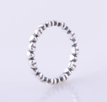 Vintage corazón a corazón marca europea anillos del encanto compatible 925 joyería de plata esterlina RIP016