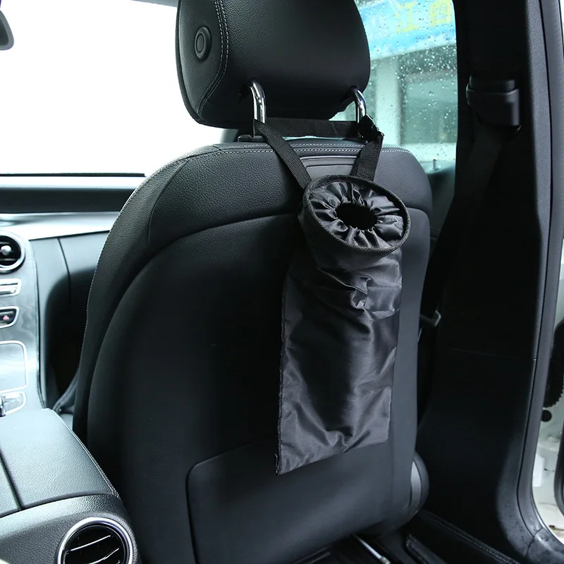 

Portable Baby Stroller Accessories Useful Car Storage Bag Auto Dustbin Trash Rubbish Bin Can Box Case Holder