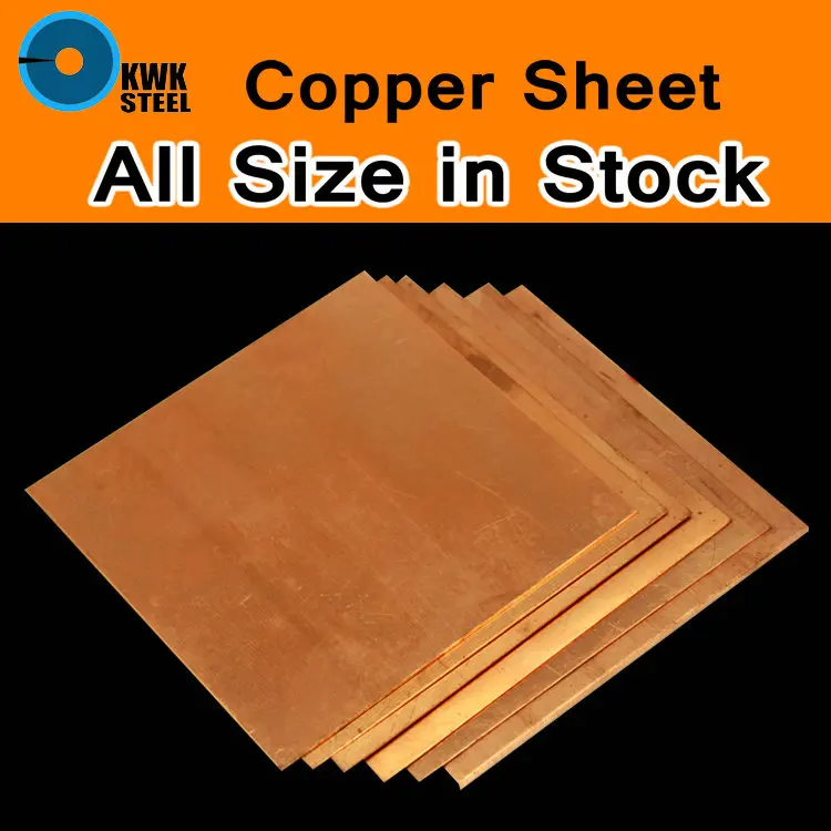 Copper Sheet C11000 ISO CuETP CW004A ECu58 Plate Pad Pure Copper