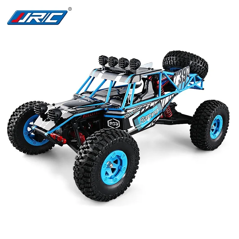JJRC Q39 RC автомобиль 1:12 Электрический 2,4 г 4WD 40 км/ч highlander короткий ход монстр грузовик Рок Гусеничный внедорожный RC автомобиль игрушки - Цвет: Синий