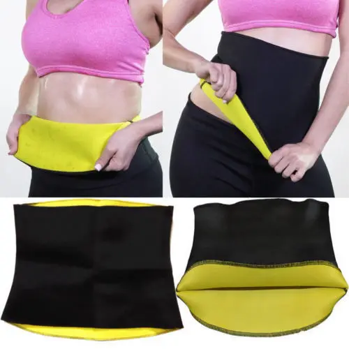 Женские Штаны Для Йоги пикантные пояс для похудения неопреновый утягивающий тренировочный пояс для похудения, пояс Body Shaper Управление обертывания