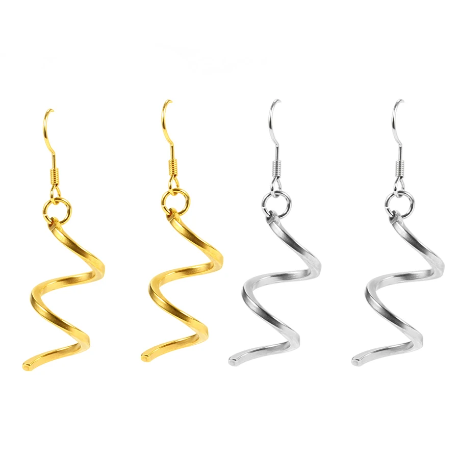 

Women Drop Earring Stainless Steel Twist Earring For Girls,Wedding Earrings Jewelry