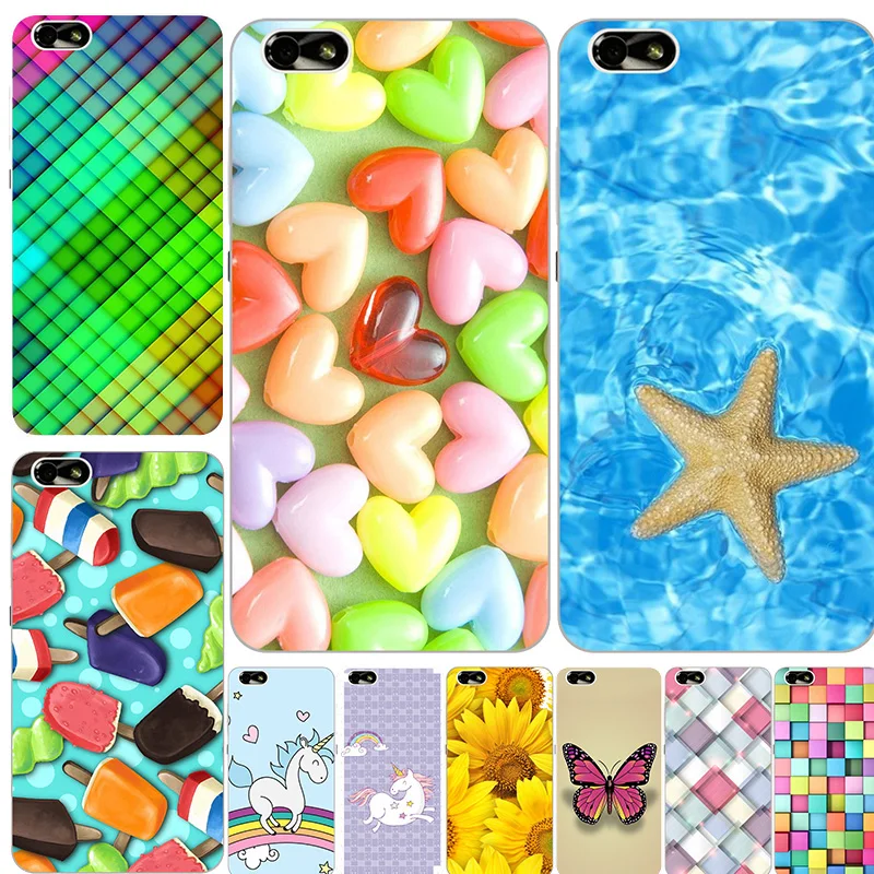 

Phone Case For Huawei Honor 4X Silicone Case Cute Cartoon Print Cover For Huawei Honor 4X 4 X Che2-L11 5.5 Case Cover