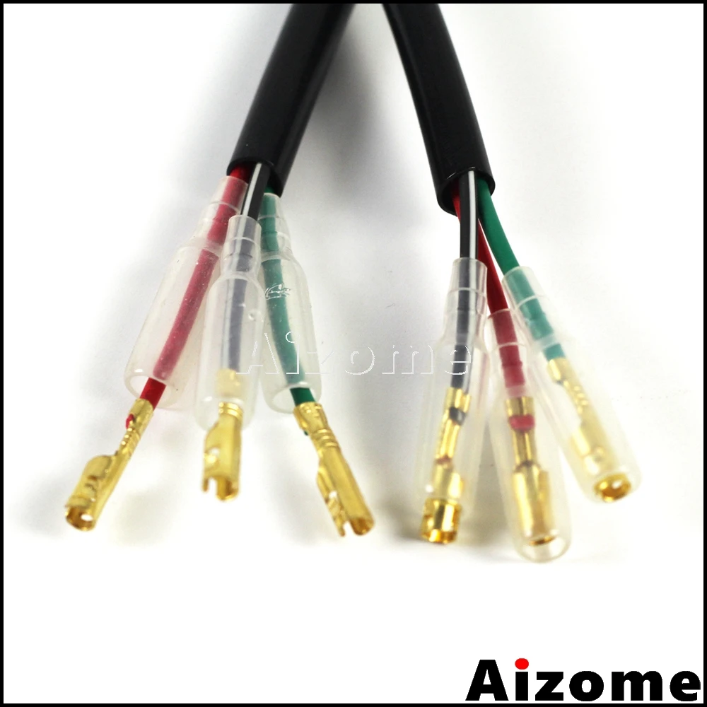 Адаптеры поворотников 2x для Honda CBR600RR 2003 2014 CBR1000RR 2004 2007 CBR 600 1000 RR индикаторы разъемы