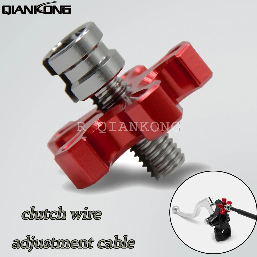 CNC M8 Motorcycle Clutch Cable Wire Adjuster For HONDA CB650f Crf 230