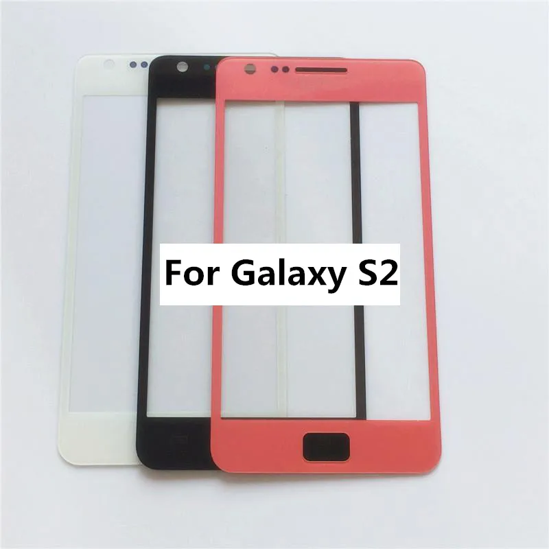 ЖК-дисплей сенсорный экран для samsung Galaxy S2 II i9100 GT-i9100 4,3 Сенсорная панель передняя стеклянная линза S 2 запасные части для телефонов