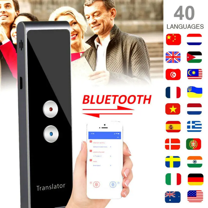 

Portable Smart Voice Translator Portable Two-Way Real Time Multi-Language Translation Universal