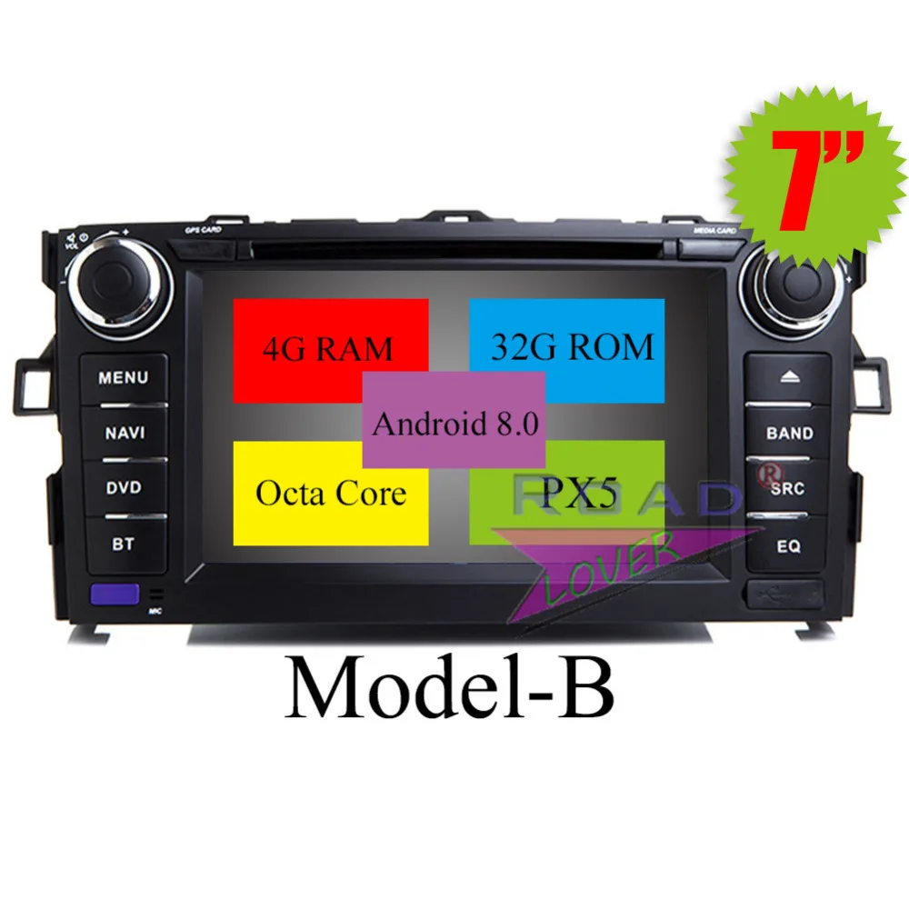 Discount TOPNAVI 4G+32GB Android 8.0 Octa Core Car DVD Auto Player For Toyota Auris Corolla Hatchback Corolla 2012- Stereo GPS Navigation 2